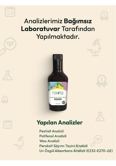 Ravla Organik Zeytinyağı Bebek ve Çocuklara Özel Yüksek Polifenol Serisi 250 ML