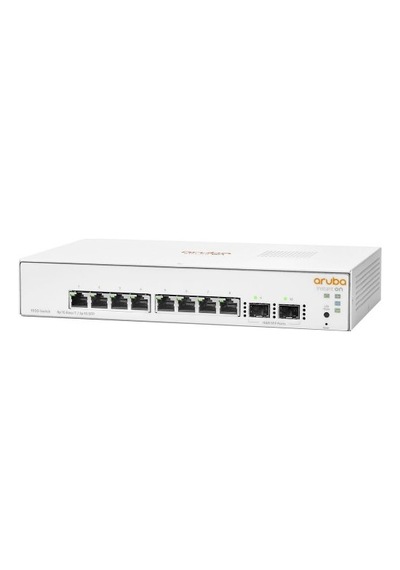 HP HPE INSTANT ON JL680A 8 Port Gigabit+2X1GB SFP Uplink L2+ Yöne