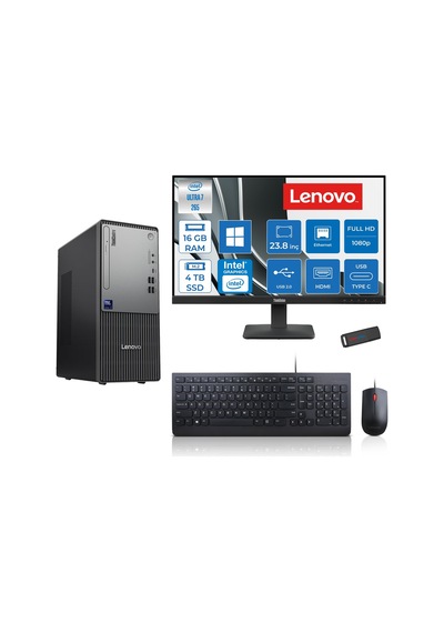 Lenovo ThinkCentre Neo 50T Gen 6 2413BD007WTRP05 Ultra 7 265 16 GB 4 TB SSD 23.8" W11P Masaüstü Bilgisayar + USB Bellek