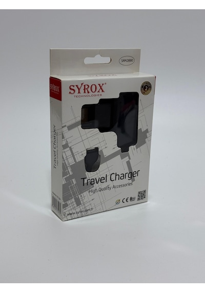 Syrox Samsung Uyumlu Pcb113 Şarj Cihazı - D880 L700 U900 U800 Şarj Cihazı