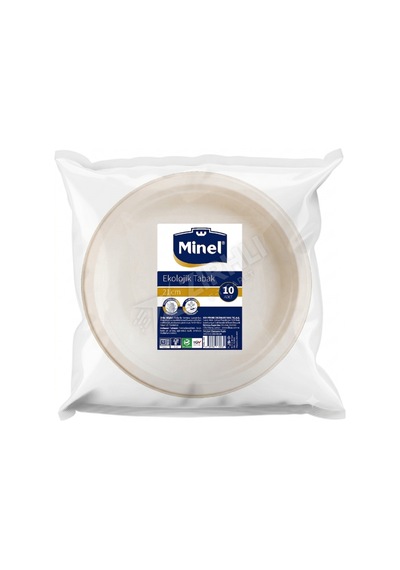 Minel Ekolojik Tabak 21 Cm Çok Renkli