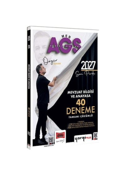 Yargı 2027 Meb-ags Mevzuat Bilgisi Ve Anayasa Tamamı Çözümlü 40 Deneme Yargı Yayınları
