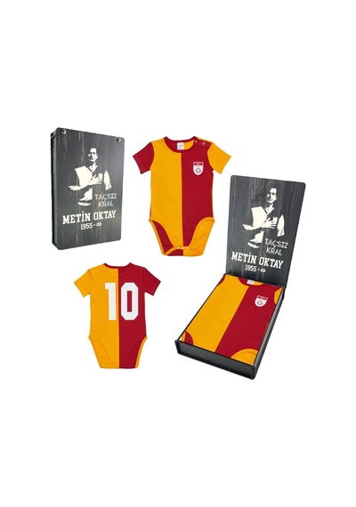 Galatasaray Metin Oktay Zıbın Özel Tasarım Ahşap Kutulu Beyaz