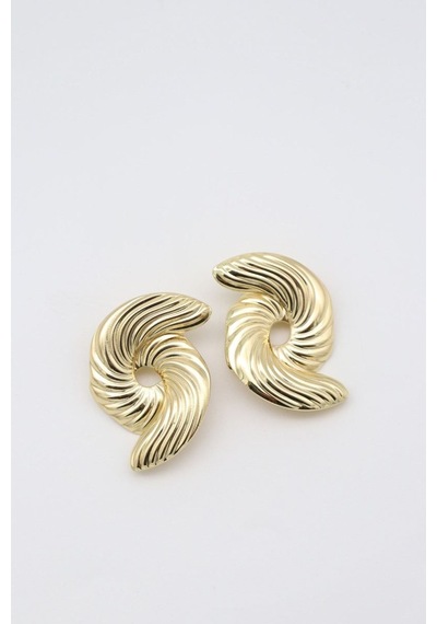 Çelik Küpe 14 K-17230 40mm Çok Renkli