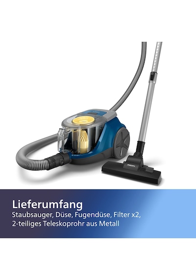 Philips Series 2000 Torbasız Elektrikli Süpürge - Süper Temiz Hava Filtreli Ve Çok Amaçlı Nozullu 850w Elektrikli Süpürge Xb2125/09 Philips Series 2000 Torbasız Elektrikli Süpürge - Süper Temiz Hava Filtreli Ve Çok Amaçlı Nozullu 850w Elektrikli Süpürge Xb2125/09