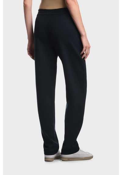 Emporio Armani Logolu Cepli Düz Paça Pantolon Kadın Pantolon Ew004728 Af25831 Mb136 Lacivert