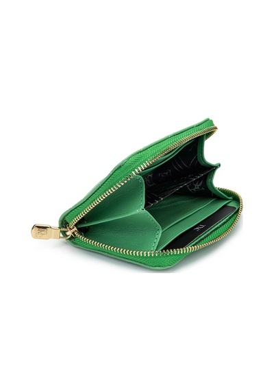 Tamer Tanca Unisex Hakiki Deri Yeşil Cüzdan 995 230222 Cuzdan Sk23/24 Yesıl Yeşil