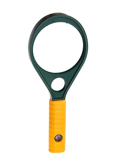 Nikula- Optik Cam El Büyüteç 65mm 6x 4x Pusulalı Çocuklar Ve Yetişkinler Mg89075 Lisinya