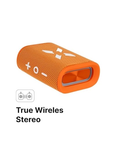Xenon Smart Bluetooth Kablosuz Su Geçirmez Ipx7 Rgb Tws Stereo Hoparlör Turuncu-beyaz X6703