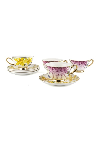 Mikasa Moore Spring 4'lü Çay Fincanı Seti