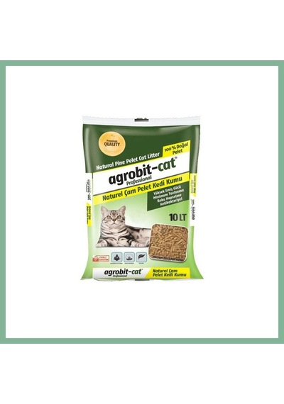 Agrobit Cat Çam Pelet Kedi Kumu 10lt 1 Adet Bsk2026