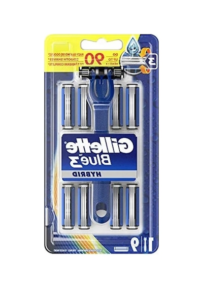 Blue3 Hybrid Erkek Tıraş Makinesi + 9'lu Yedek Bıçak