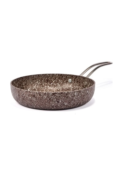 Brioni Stone-age Terra 26 Cm Çizilmez Yanmaz Yapışmaz İndüksiyonlu Tava Kahverengi