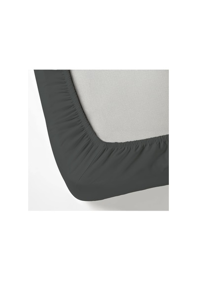 Tek Kişilik Lastikli Çarşaf Takımı 1 Lastikli Çarşaf 100 X 200 1 Yastık Kılıfı 50 X 70 Antrasit - 717405300 Antrasit