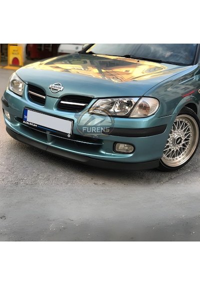 Nissan Almera 2000-2008 Uyumlu H Lip Esnek Ön Lip 2 Parça Karlık Ön Ek Tampon Altı Dill