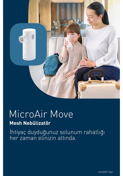 Omron Ne-u300 Microair Go Taşınabilir Mesh Nebülizatör