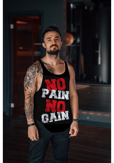 Ndrsports Fitness Atlet Tank Top Dijital Baskı (530690086)
