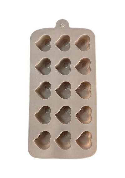 Silikon Çikolata Kalıbı Kalp 21 11 Cm Çok Renkli