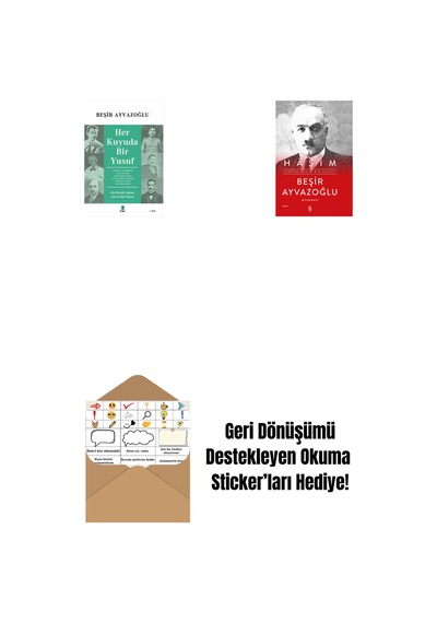 Her Kuyuda Bir Yusuf + Haşim Ciltli + Okuma Sticker'ları