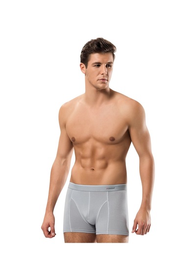 Erdem Gri Pamuk Elastan Klasik Boxer 1445 Gri