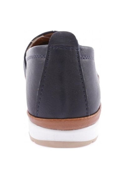 Dgn 805-d-22y Kadin Düz Yan V Toka Comfort Ayakkabi 805-D-2135-R1078 Lacivert