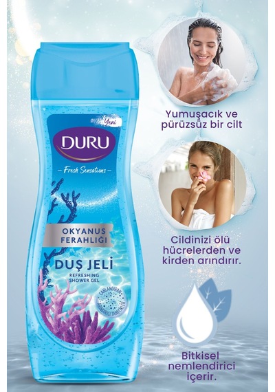 Fresh Sensations Okyanus Ferahlığı Duş Jeli 3 X 450ML Diğer