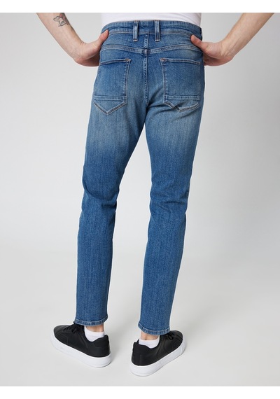 Erkek Kot Pantolon Lf2032679 Mavi