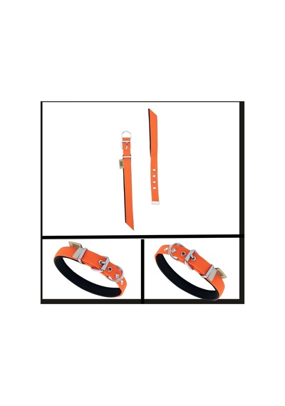 Uyguna-yakala Turuncu 2.0 35-40 Cm Dokuma Boyun Tasması-sma.332