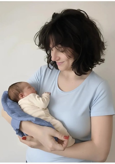 Joyous Mom & Kids Muslin Emzirme Yastığı İndigo 10'li Paket