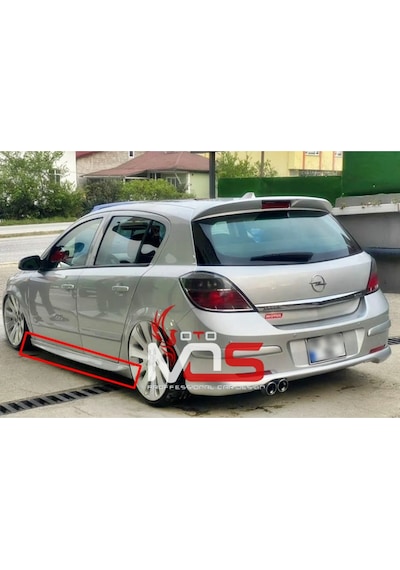 Opel Astra H Aero Marşpiyel Sağ Sol Takım Fiberglass Boyasız