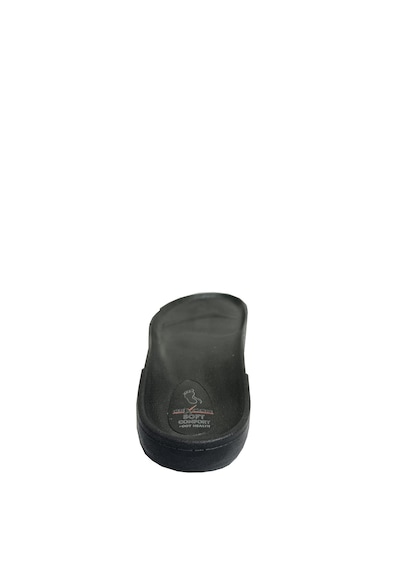Ortopedik Tabanı Çıkan Hakiki Deri Terlik Düz Taban Topuk Dikeni Nasır Plantar Fasiit Halluks Valgus Siyah Ortopedik Tabanı Çıkan Hakiki Deri Terlik Düz Taban Topuk Dikeni Nasır Plantar Fasiit Halluks Valgus Siyah