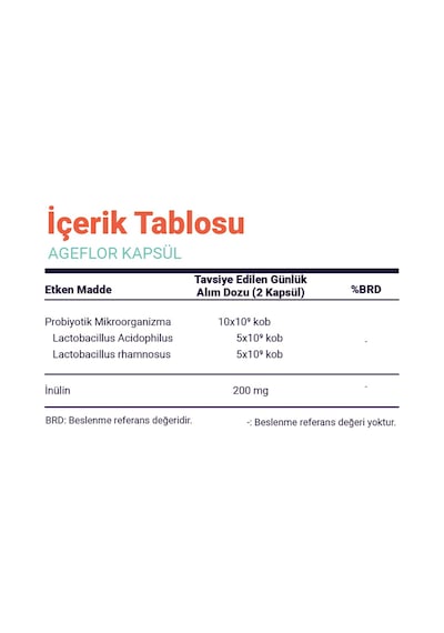 Hdg Serials Ageflor 30 Kapsül