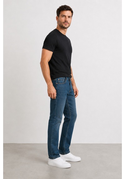 Bihan Store Erkek Regular Kesim Kot Pantolon Mc Clap 7032 Açık Yeşil