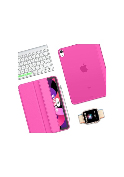Apple Uyumlu iPad 10. Nesil 2022 10.9 Inç Tablet Flip Smart Standlı Akıllı Kılıf Smart Cover Kılıf