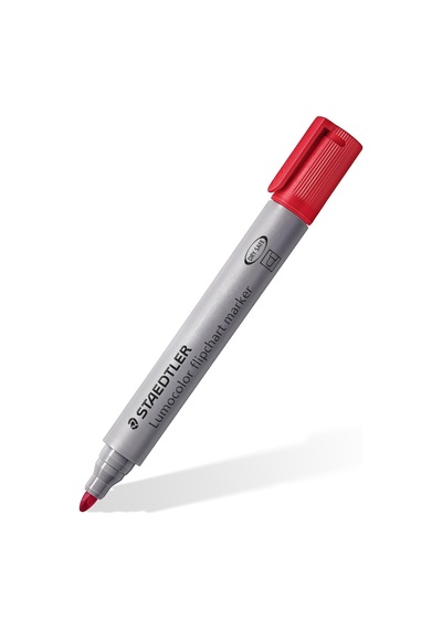 Staedtler 356 Wp4 Lumocolor Flipchart Markör Yuvarlak Uçlu 4'lü Diğer