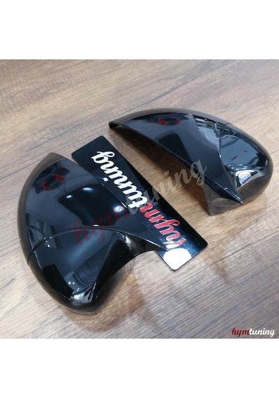 Ford Fiesta Mk7 Yarasa Ayna Kapağı - Parlak Siyah Abs Plastik