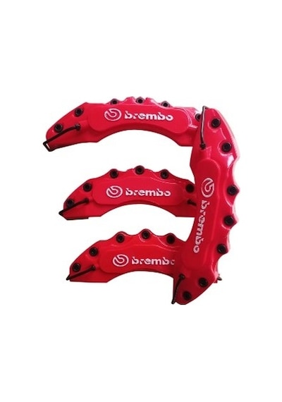 Kırmızı Brembo Kaliper Kapağı 4'lü Set