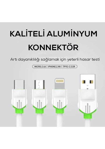 Beyaz Ls32 Type-c Usb Kablo-zore