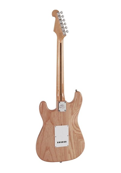 Sx Sst/Ash/H/Na Hollow Body Elektro Gitar (Natural)