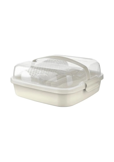 Lovely Piknik Seti 6 Kişilik 32 Parçalı AP9146 - KREM  - V