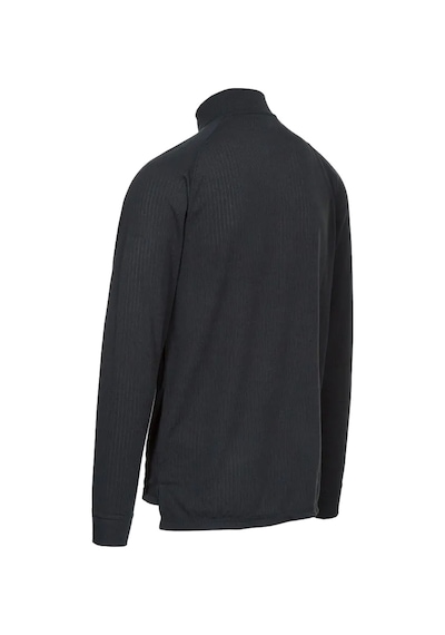 Trespass - Wıse360 - Adults 1/2 Zıp Baselayer Top Siyah Siyah