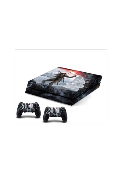 PS4 Fat Tomb Raider Sticker Seti