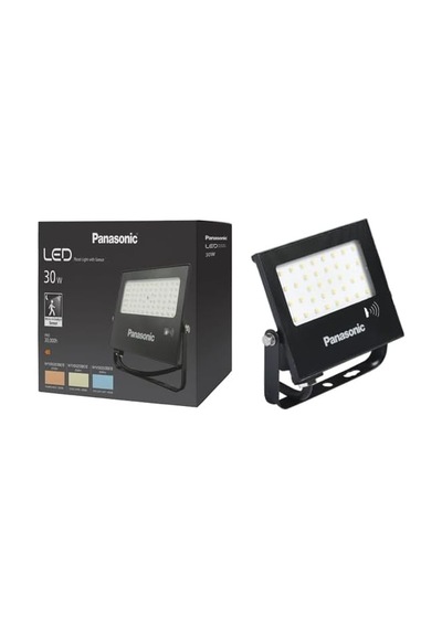 Led Projektör Sensorlü, Beyaz Işık 30w 2560lm 6500k