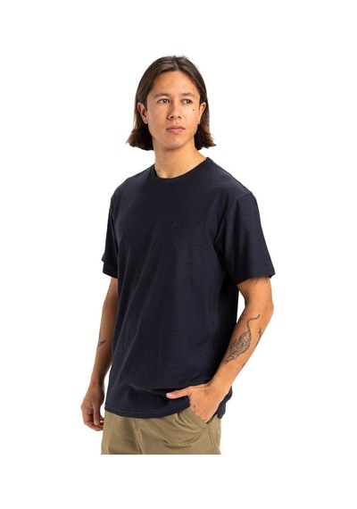 Quiksilver Slub Roundneck Erkek T-shirt-29751 Lacivert