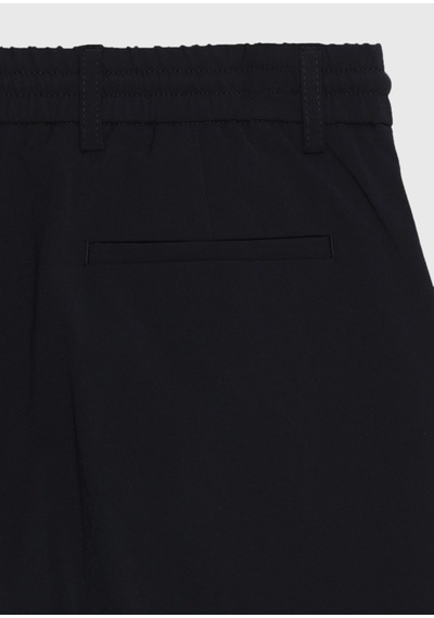 Ramsey Siyah Düz Teknik Jogging Fit Casual Pantolon