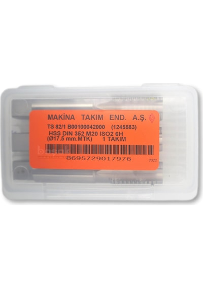 Mte M20 El Kılavuzu 3 Lü Takım Hss Dın 352