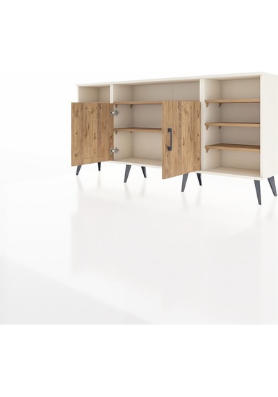 Arges Konsol 8 Raflı 2 Kapaklı 176x30x83 Aytaşı-çam/çam Çam/çam Arges Konsol 8 Raflı 2 Kapaklı 176x30x83 Aytaşı-çam/çam Çam/çam