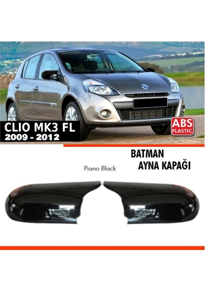 Renault Clio 3 Yarasa Batman Ayna Kapağı 2009-2012 Makyajlı Kasa