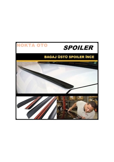 Fıat Linea Uyumlu Bagaj Üstü Spoiler 3.6Cm X 135Cm