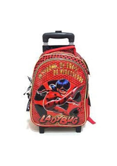 Miraculous Ladybug Çekçekli Okul Çantas